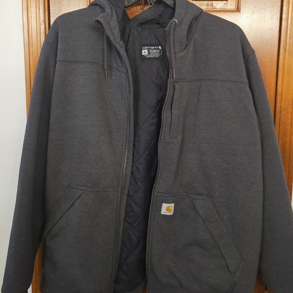 Carhartt rain defender zip up hoodie